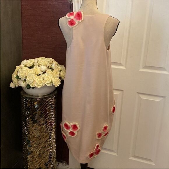 Fendi rose appliqué dress, US10 - Picture 9 of 13